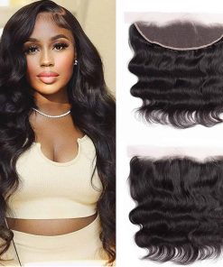 Cierre Frontal de Encaje Body Wave 13x4 Oreja a Oreja 100%