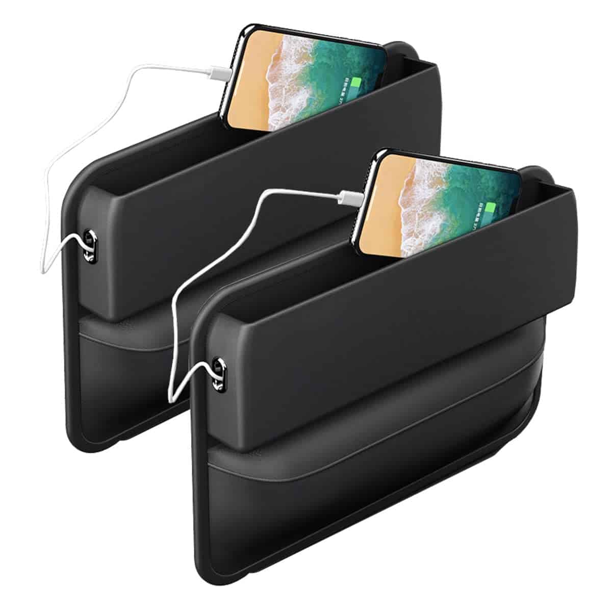 Organizador de espacio entre asientos de coche Tumecos Caja