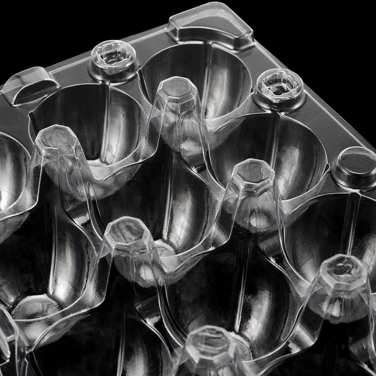 JAPCHET 120 Pack 12 Grid Quail Egg Cartons, Reutilizable - Imagen 4