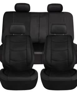 TLH Automotive Fundas de Asiento para Automóviles Negras
