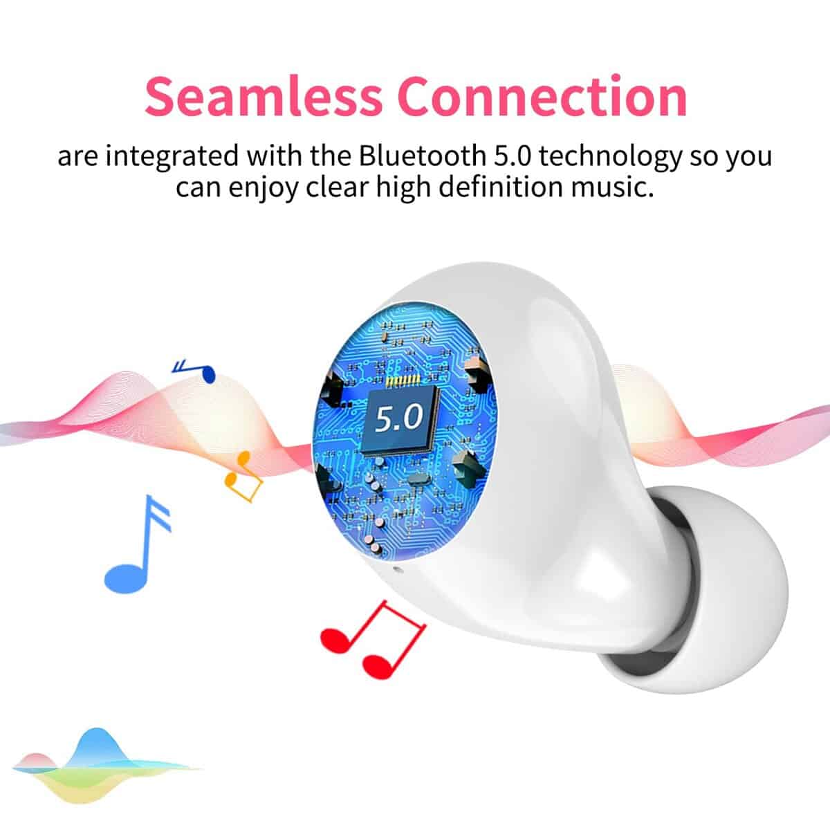 AMAFACE Auriculares inalámbricos Bluetooth para niños con - Imagen 5