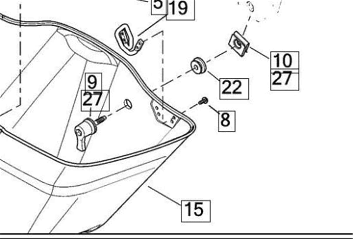 Kit de Montaje de Tornillos y Tuerca de Bloqueo para - Imagen 5