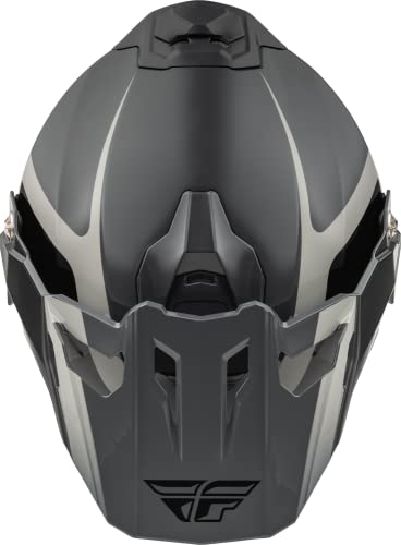 Casco Fly Racing Trekker (Negro/Gris, Pequeño) - Imagen 4