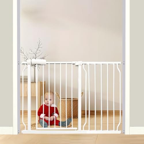 Puerta para bebés extra ancha - 43.3-48 pulgadas Puerta de
