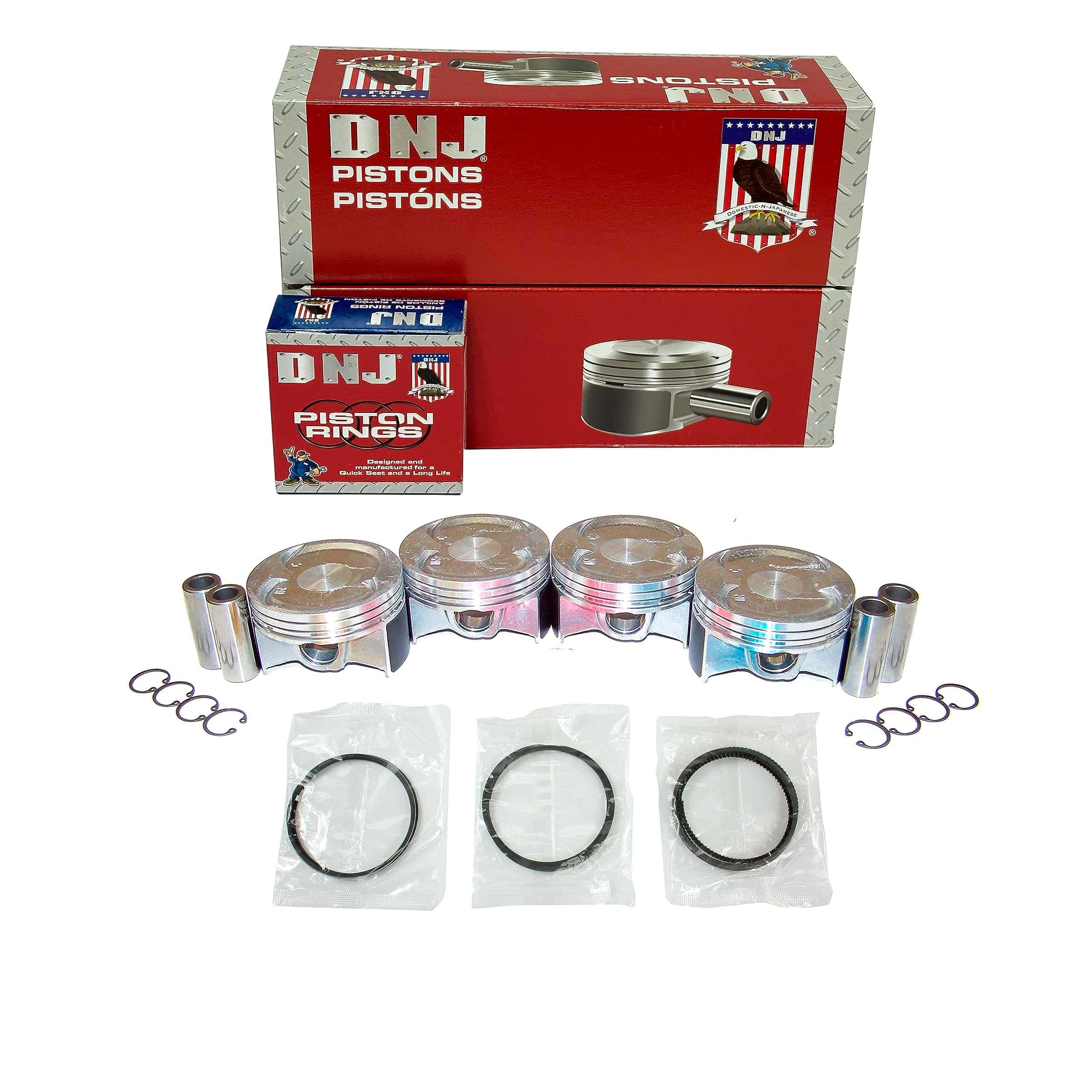 Juego de Anillos de Pistón DNJ PRK229 Estándar para Acura