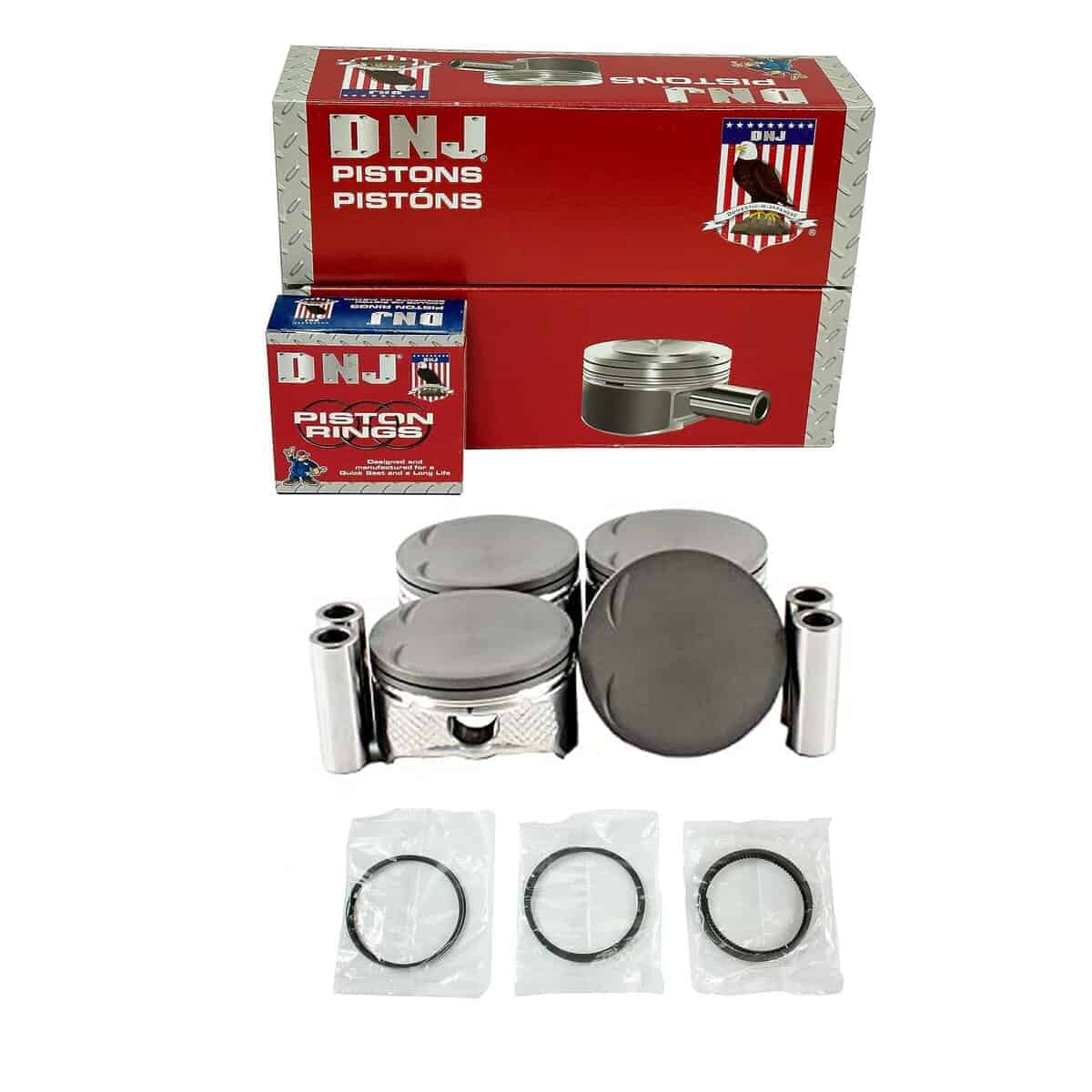 Kit de Pistón y Anillo DNJ PRK432A para Ford Mazda 3 Focus