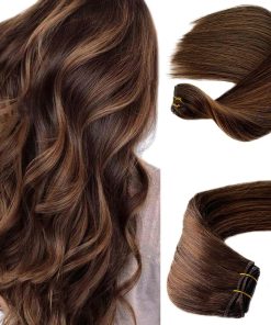Extensiones de Cabello Humano Benafee 16' Ombre Balayage de