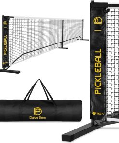 Red de Pickleball Portátil DULCE DOM, 22 FT de Tamaño de