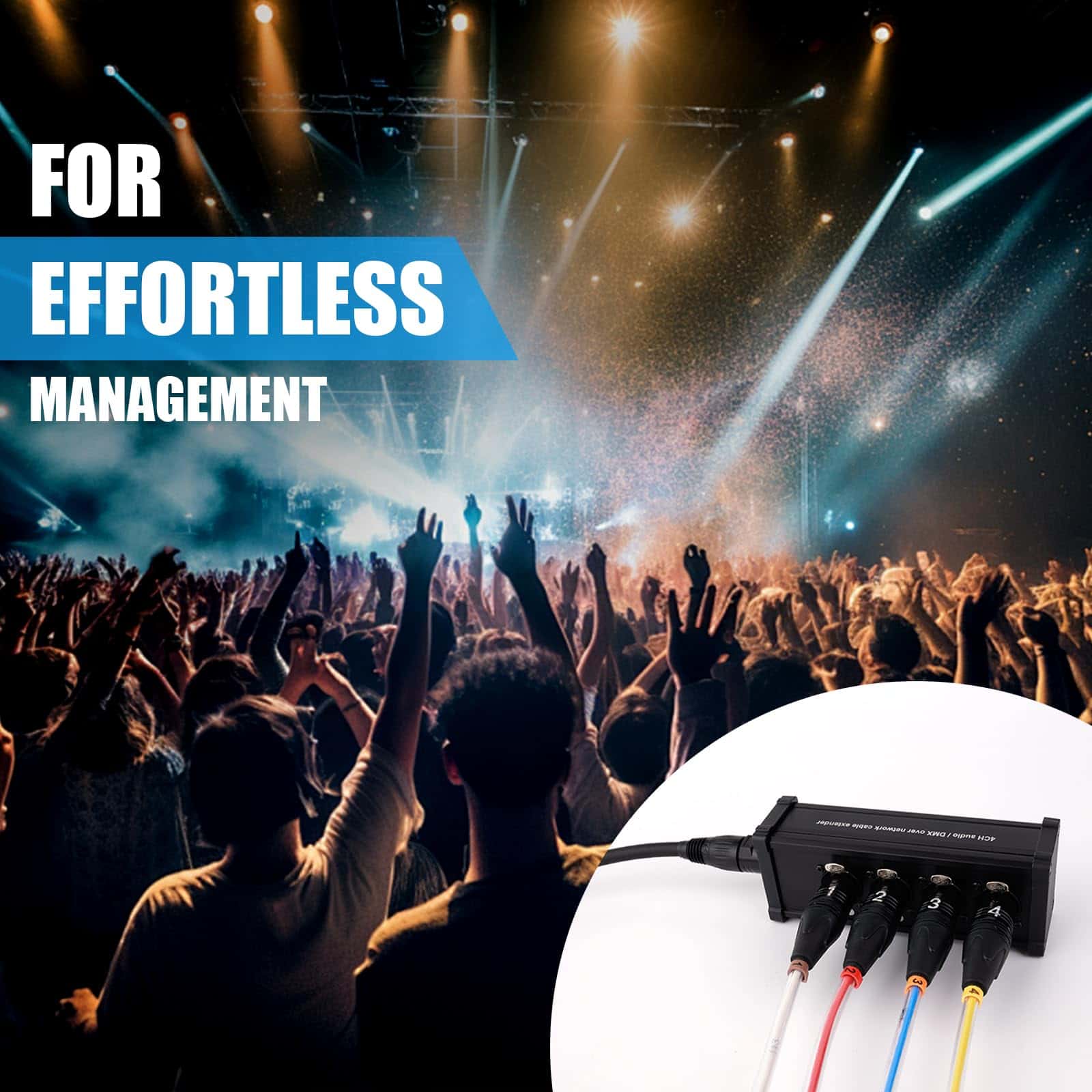 Cable de serpiente BESCOOS Toronce 4 Canales Profesional - Imagen 6