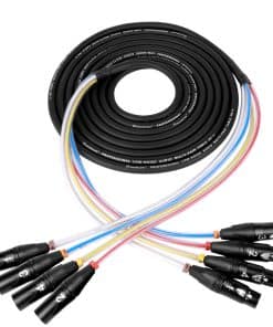 Cable de serpiente BESCOOS Toronce 4 Canales Profesional