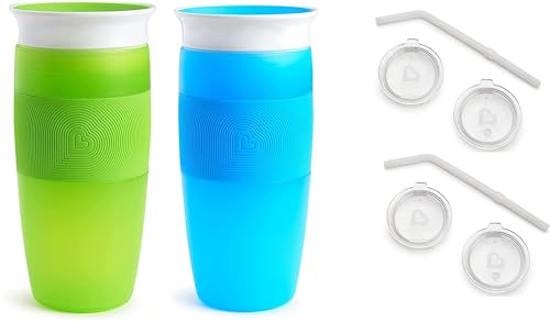 Vaso Munchkin (Niños-Vasos + Juego de pajita y tapa)