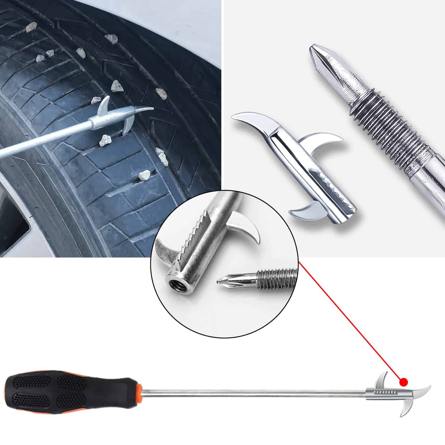 AUTODECO 30Pcs Car Wash Cleaning Kit - Set de Herramientas - Imagen 8