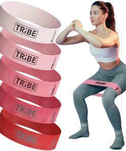 Bandas de Resistencia de Tela para Entrenar - -Rosa