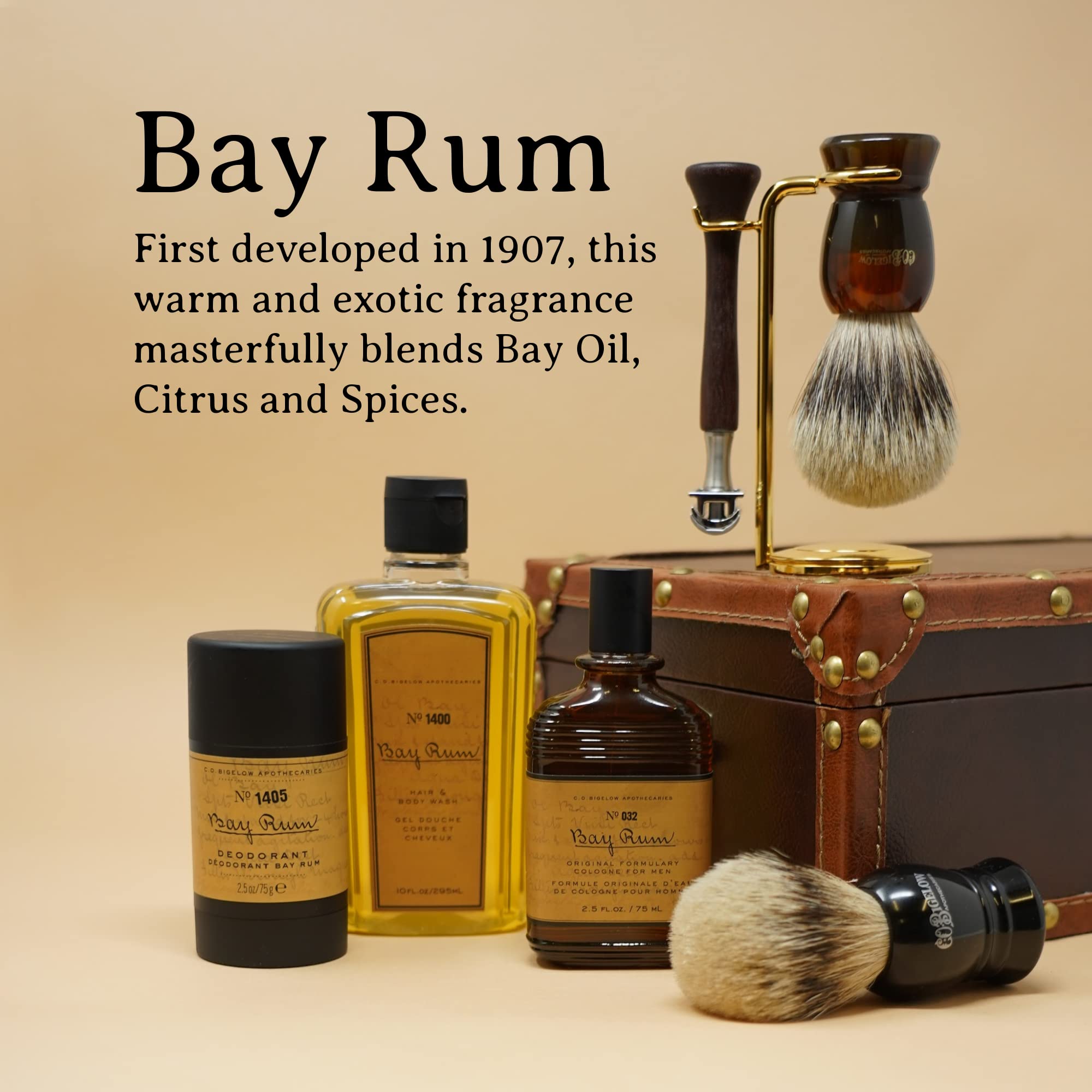 Colonia de Bay Rum C.O. Bigelow para Hombres, Fragancia - Imagen 4