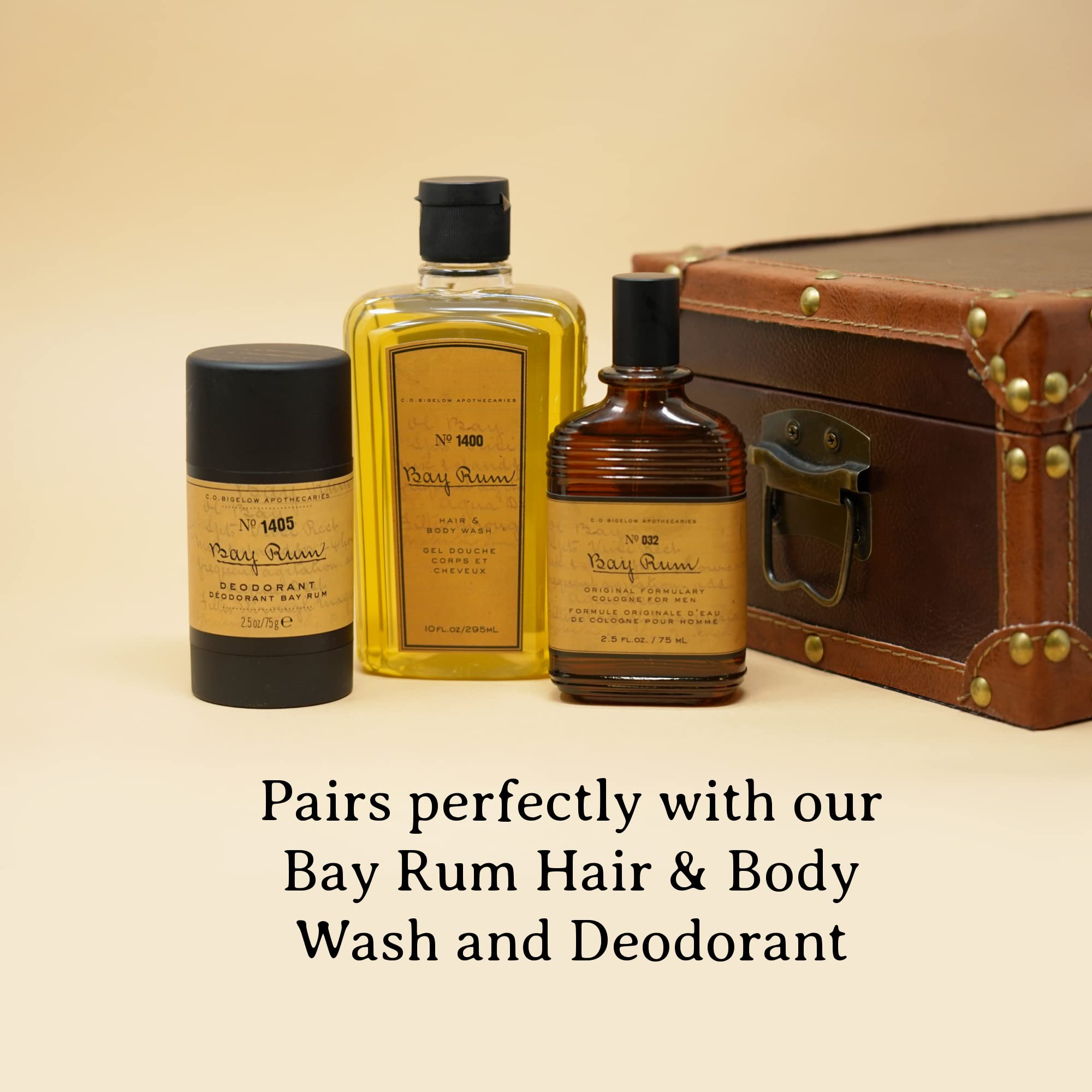 Colonia de Bay Rum C.O. Bigelow para Hombres, Fragancia - Imagen 6