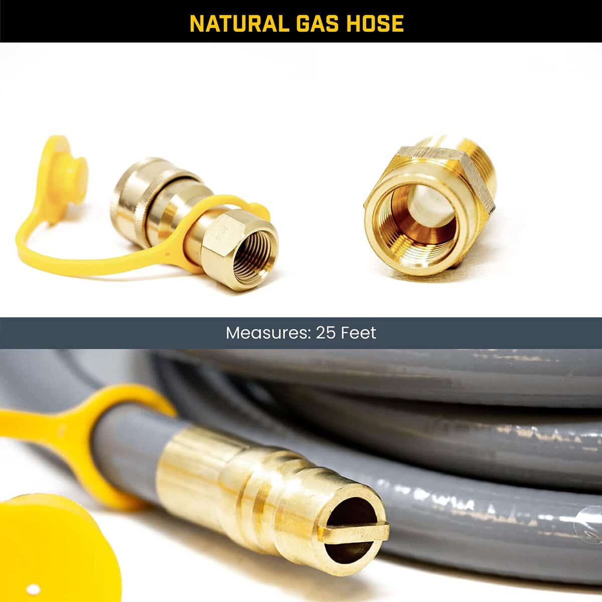 Manguera de Extensión de Gas Natural Firman 1815 de 25 pies - Imagen 3