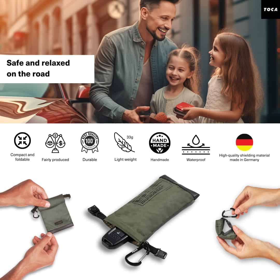TOCA Funda Protectora Faraday para Llaves de Coche, - Imagen 4