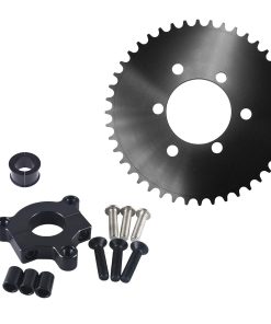 Adaptador CNC negro KQTshangmao 44T para piñón de 1" / 1.5"