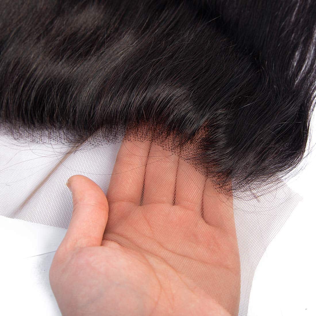 Cierre Frontal de Encaje Onda del Cuerpo 13x4 Ear to Ear - Imagen 6