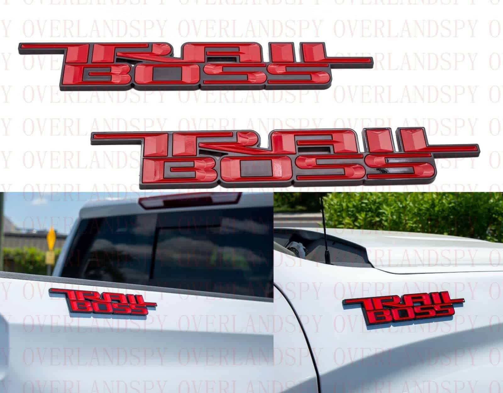 Emblemas de 2 piezas para Trail Boss 2019-2021 Badge 3D - Imagen 8