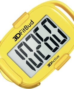 Contador de Pasos 3DFitBud Simple Walking 3D -Amarillo