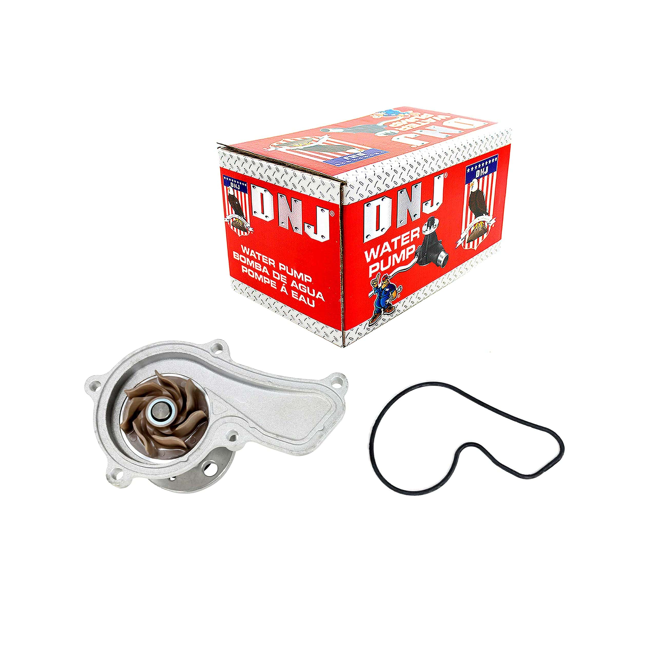 Bomba de agua DNJ WP246A para Honda Civic 12-15 1.8L L4