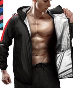 Traje de sauna para pérdida de peso RDX, -Rojo