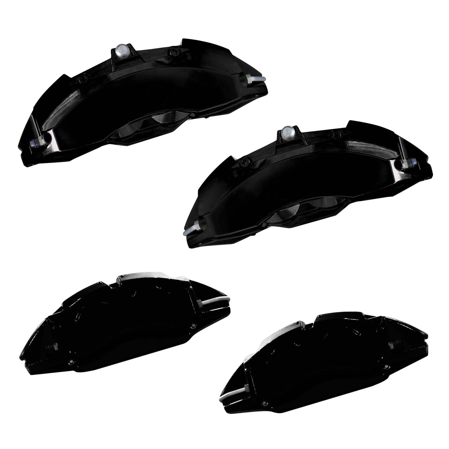 Cubiertas de Pinza de Freno Negras AOOA Nuevos Moldes para