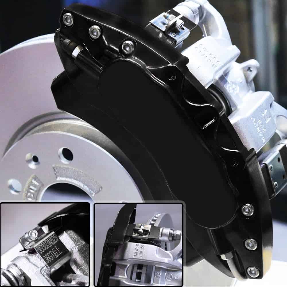 Cubiertas de Pinza de Freno Negras AOOA Nuevos Moldes para - Imagen 5