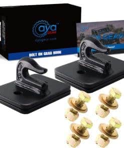 AyA Gear Gancho de Remolque con Placa de Respaldo Montaje