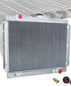 Radiador del Motor Kamashaa Compatible con Dodge D150 D250