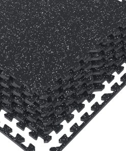 Tapetes de gimnasio de goma de alta densidad de 1/2" de