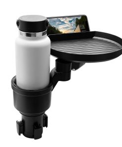 Bandeja para portavasos de automóvil Macally y expansor de