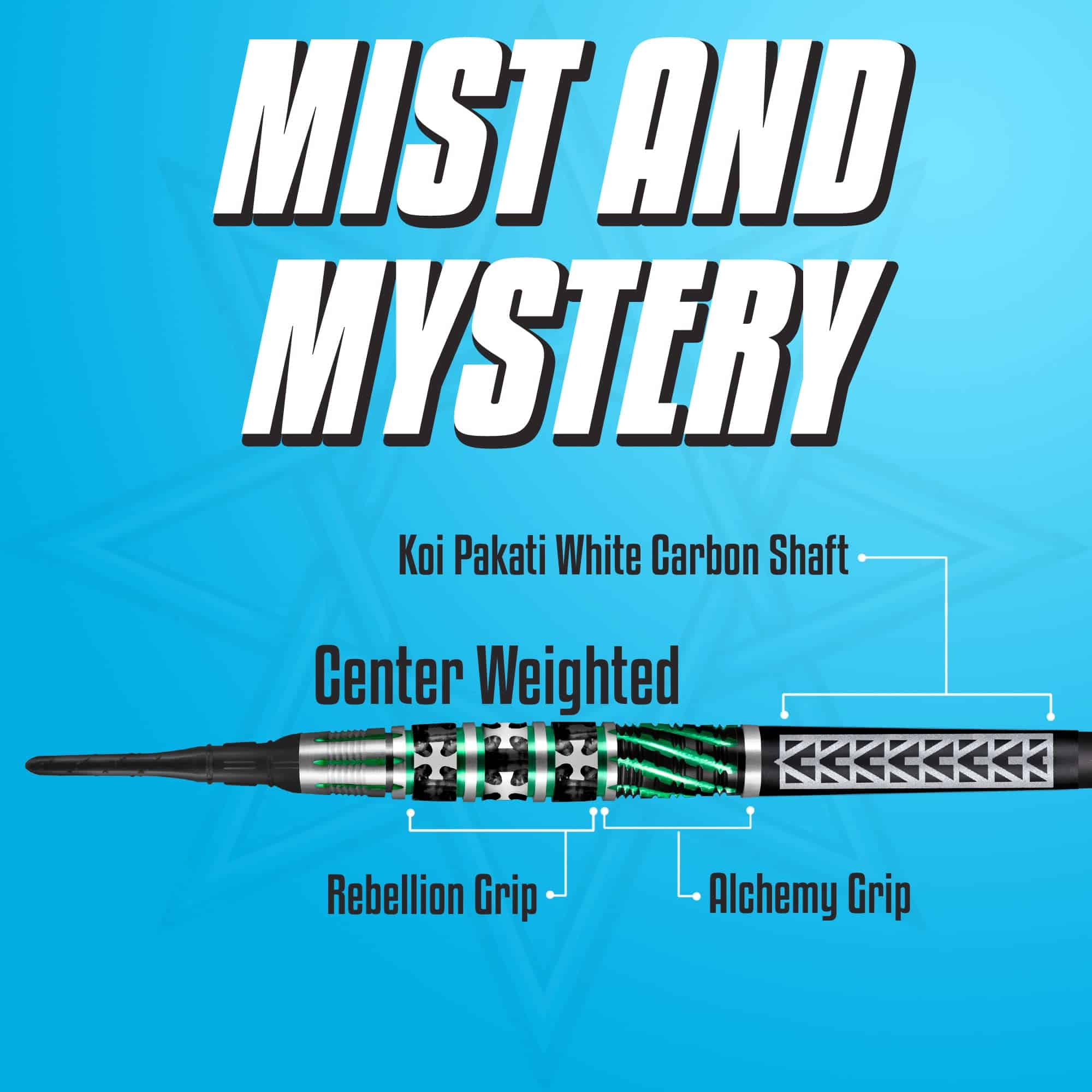 Juego de Dardos de Punta Blanda Shot Celt Druid (18g/20g), - Imagen 5