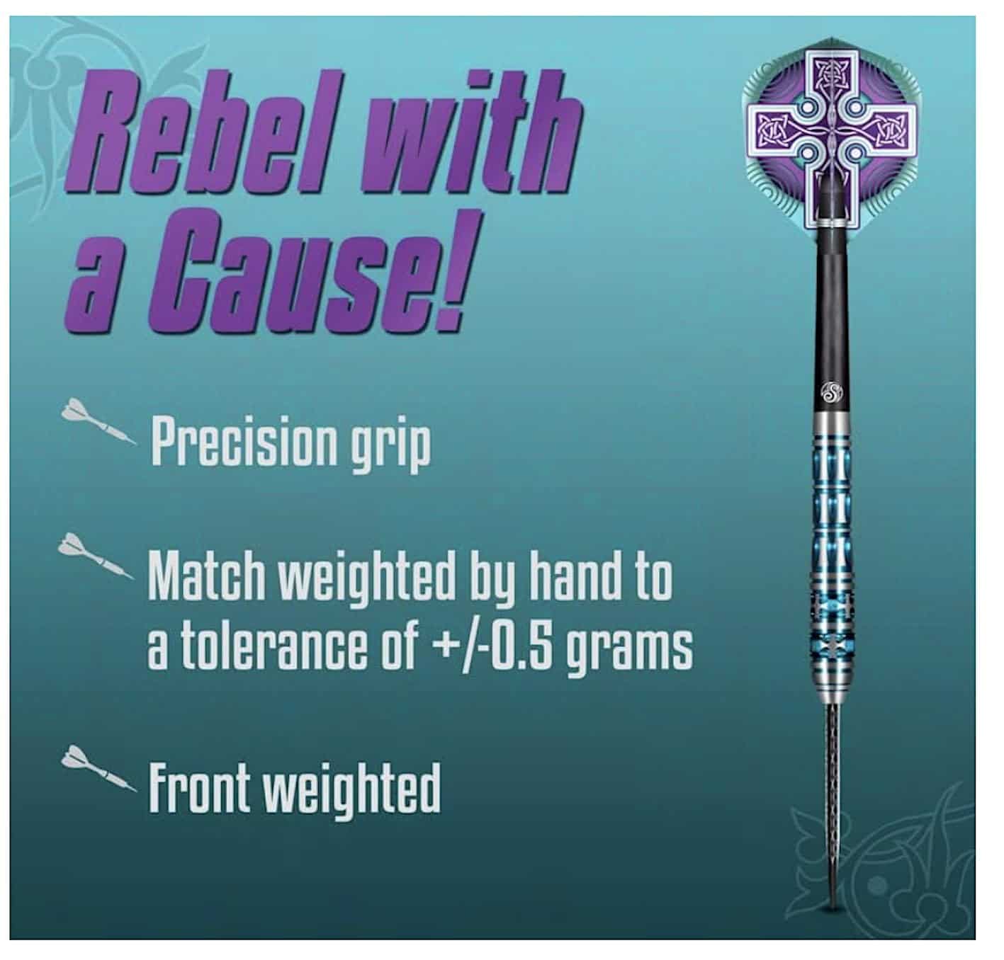 Dardos de Punta de Acero Shot, Celt Boudicca - Imagen 4