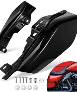 Deflectores de Aire de Marco Medio Negro Brillante Benlari