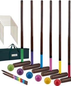 Juego de Croquet SpexDarxs para Seis Jugadores, Set de