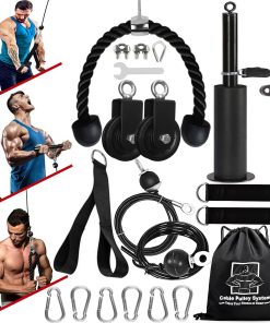 Sistema de Cables de Peso para Gimnasio Actualizado Fitness
