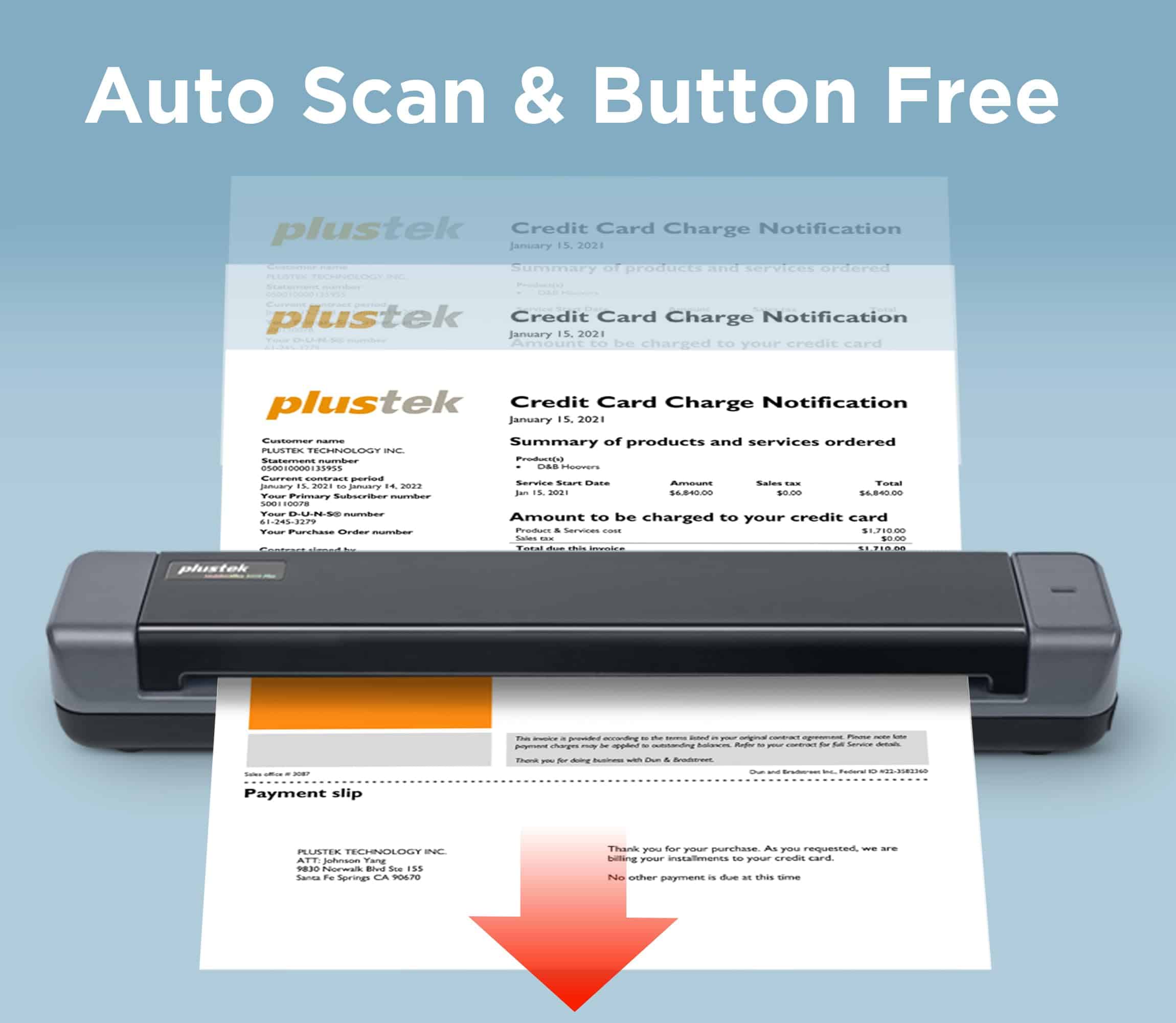 Escáner Móvil Plustek S410 Plus - Escáner de Documentos - Imagen 4