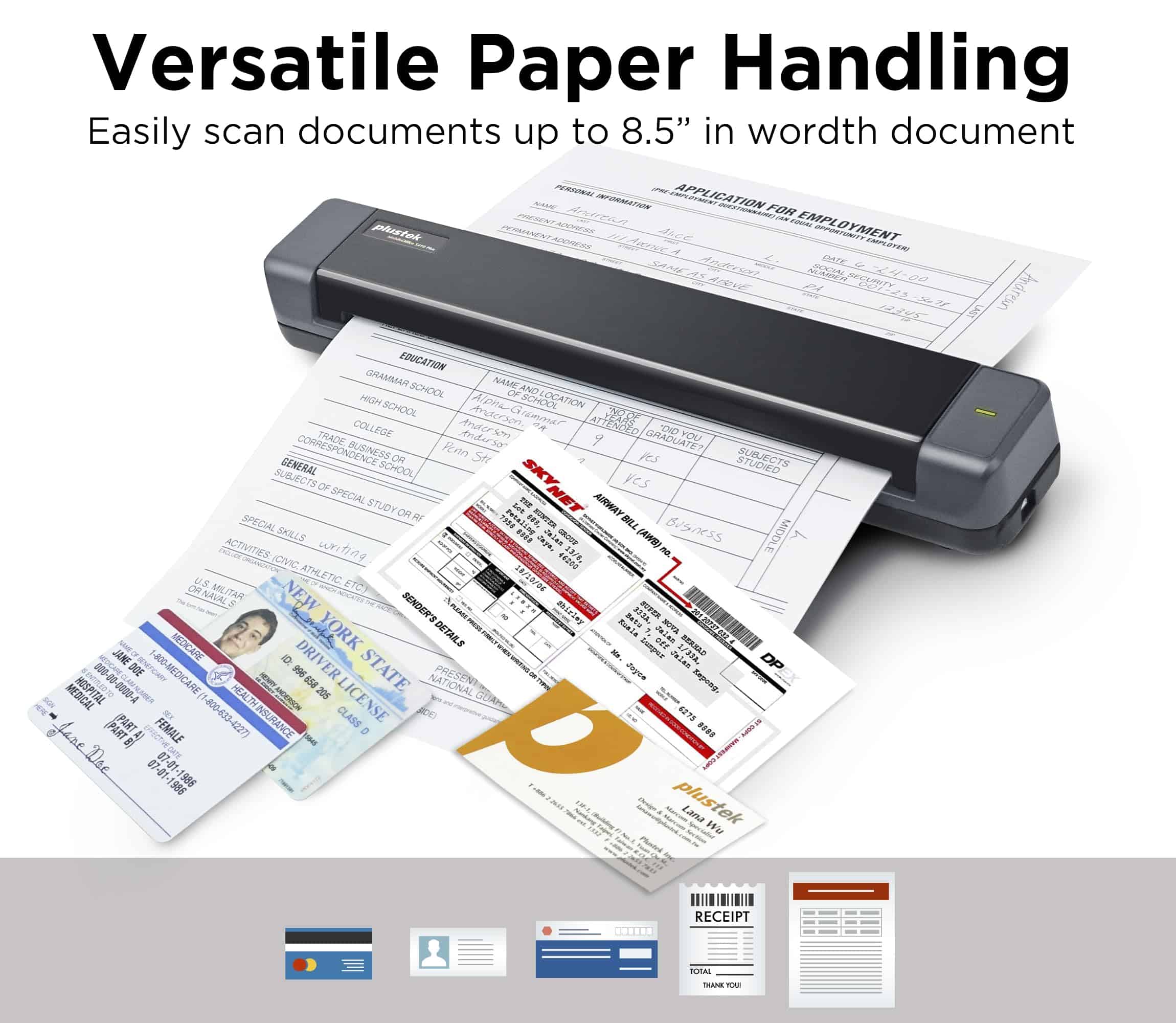 Escáner Móvil Plustek S410 Plus - Escáner de Documentos - Imagen 5