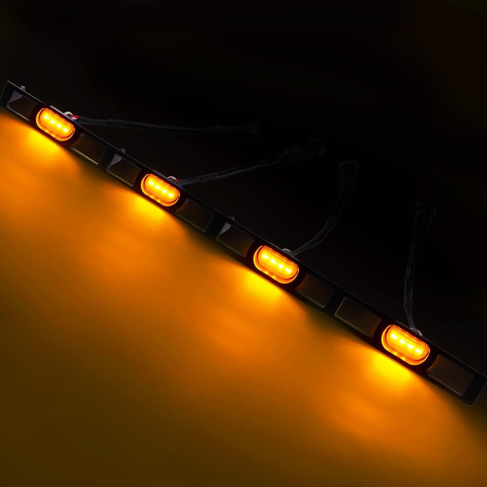 Accesorios para Auto AUXLIGHT, 4PCS Luces LED de Rejilla - Imagen 4