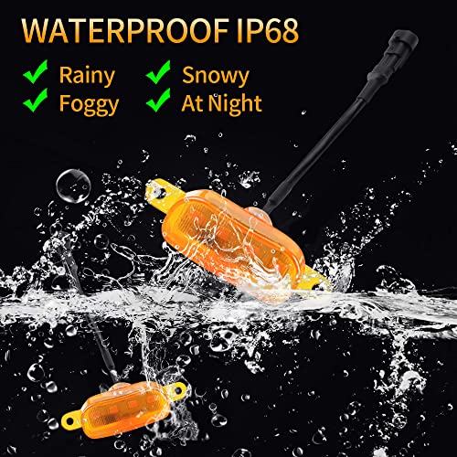 Accesorios de Coche AUXLIGHT, 3PCS Luces de Parrilla LED - Imagen 7