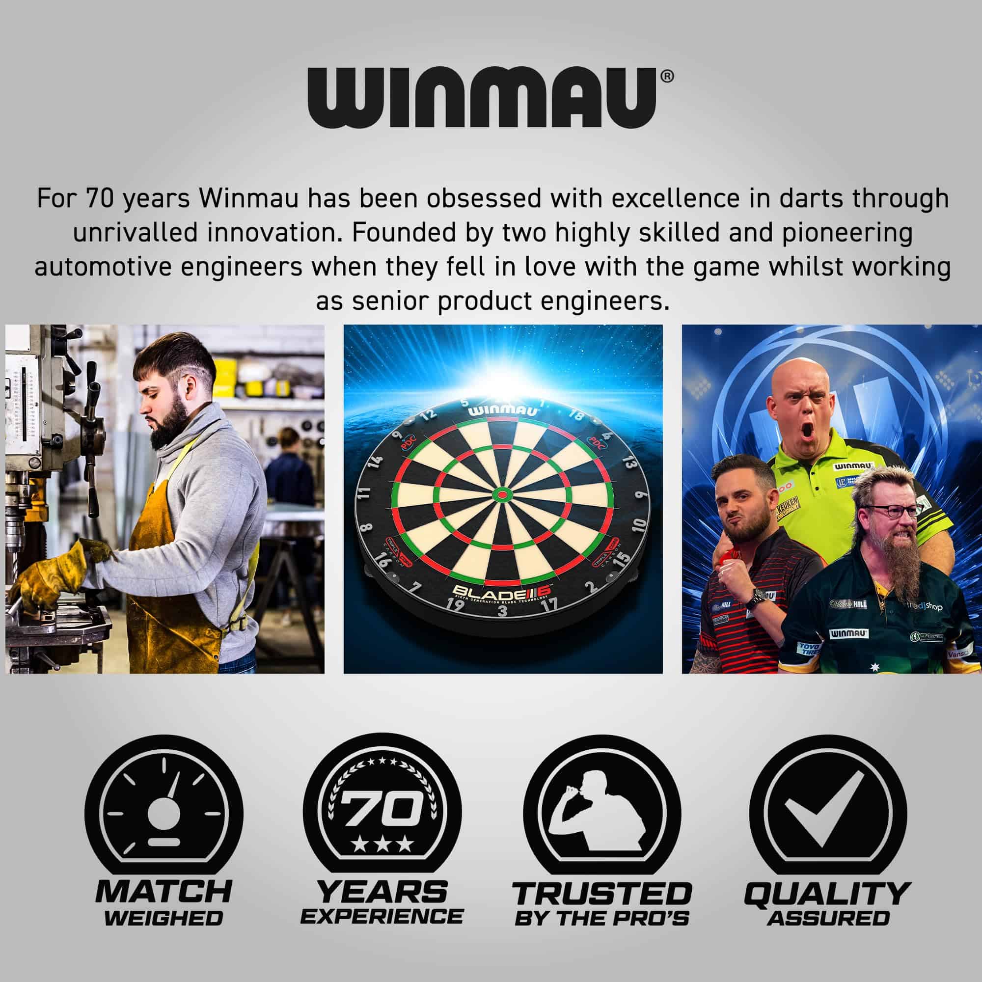 Set de Regalo Winmau Michael Van Gerwen MvG Softip - Juego - Imagen 8