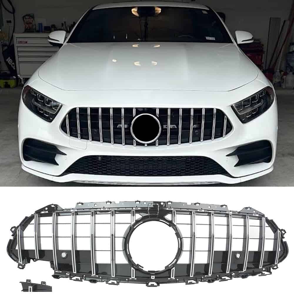 Parrilla Delantera de Carreras Estilo GTR para Mercedes CLS