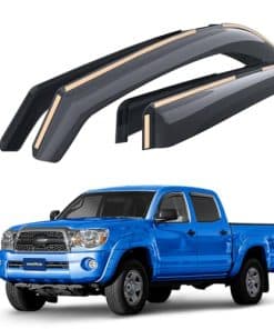 Deflectores de ventanas Goodyear irrompibles -Humo Premium