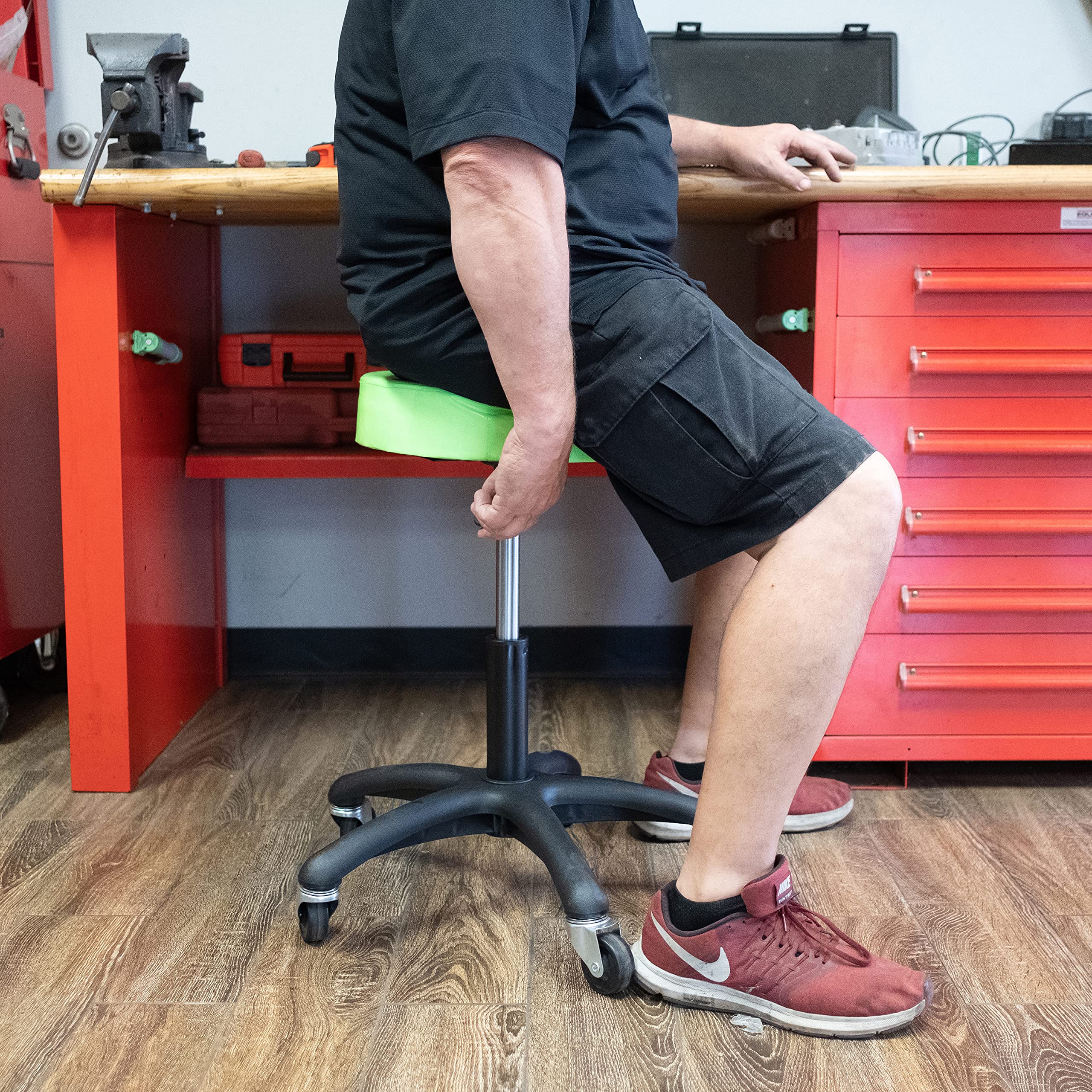 OEMTOOLS 24956 Taburete Mecánico Neumático, Taburete de - Imagen 9