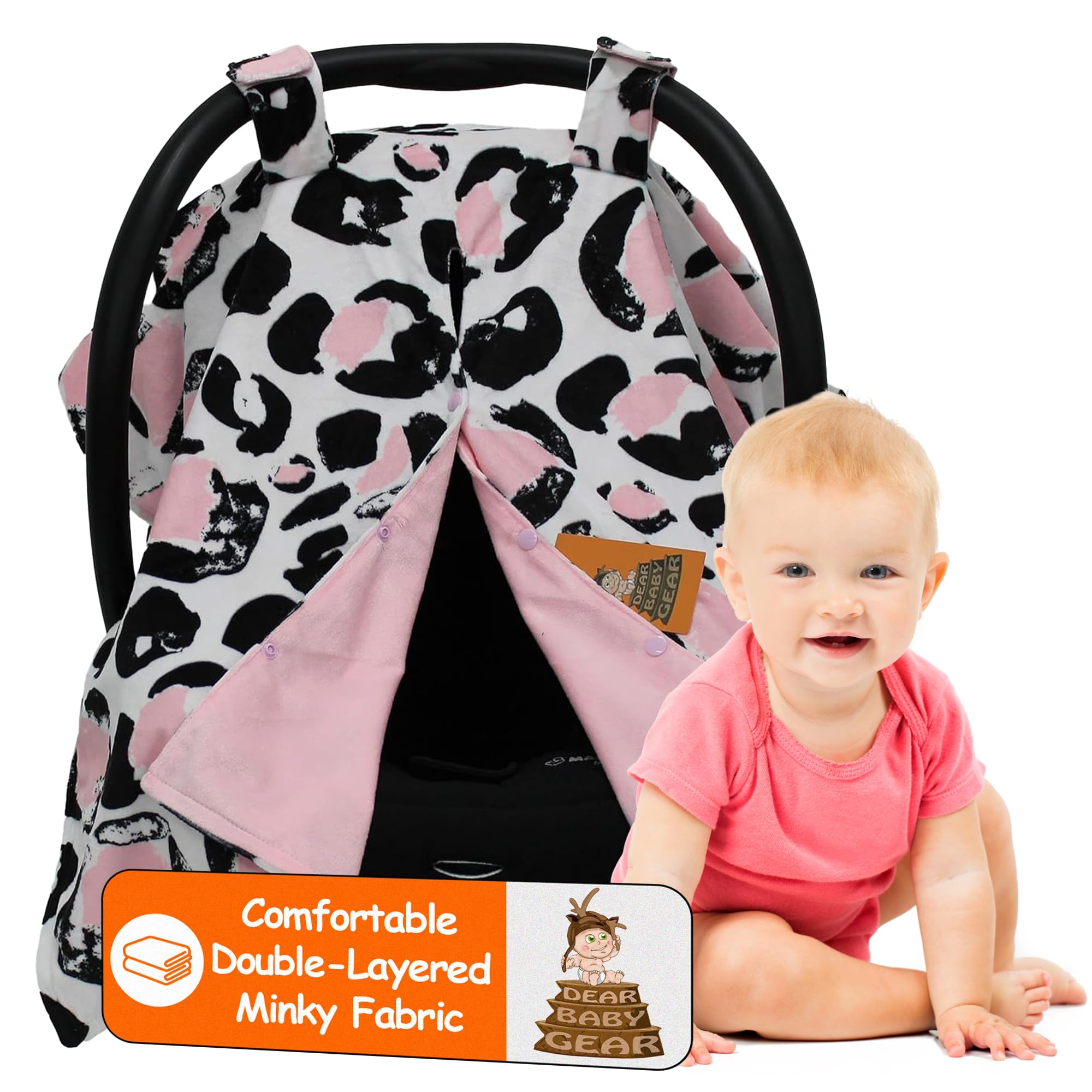 Cubierta para Asiento de Coche Dear Baby Gear, Estampado de