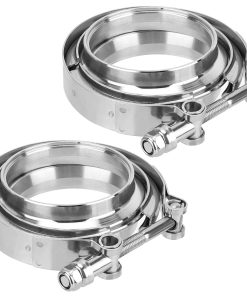 JOIKIT 2 Pack Abrazadera V de Escape de 4 Pulgadas de Acero