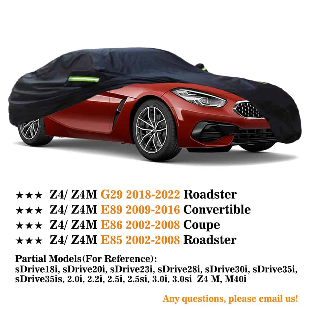 Cubierta para Auto Compatible con BMW Z4 Z4M 2002-2025 E85 - Imagen 3