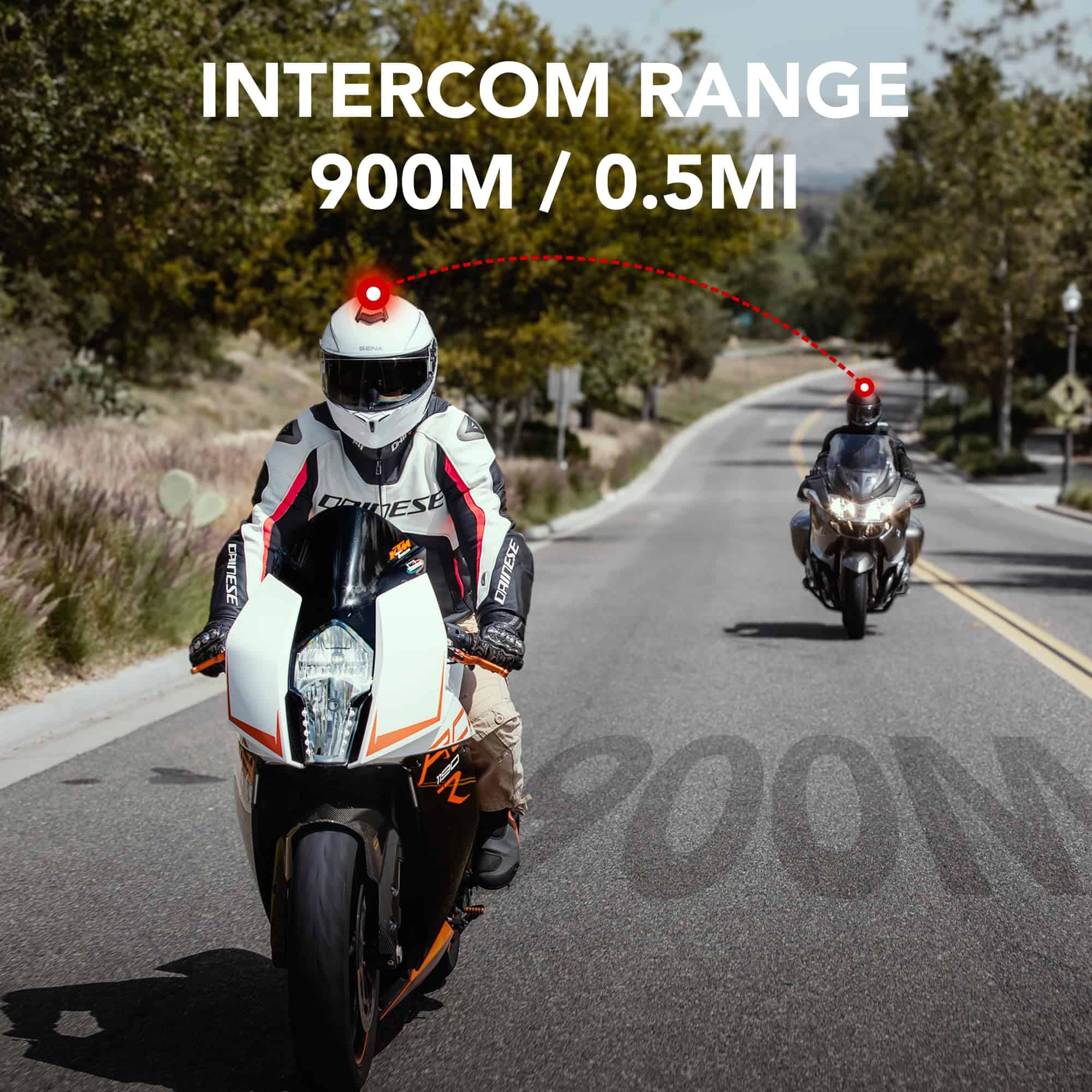 Casco de motocicleta modular Sena Outrush R con sistema de - Imagen 6